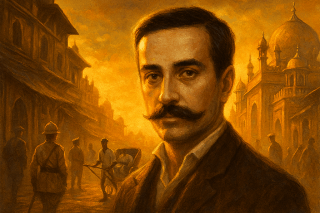 Таинственный человек с мистическими способностями в Британской Индии начала XX века (Mysterious Man with Mystical Powers in Early 20th Century British India)