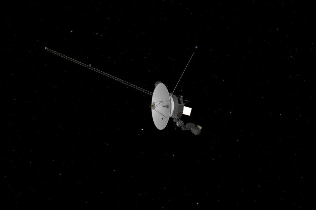 «Вояджер-1» летит в межзвездном пространстве (Voyager 1 Flies in Interstellar Space)