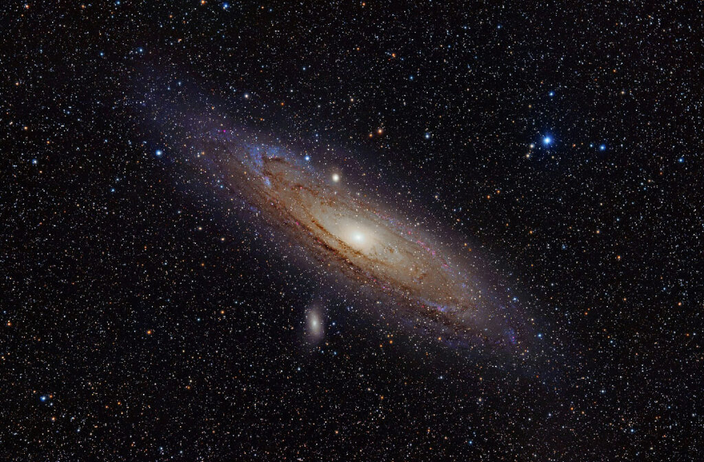 Галактика Андромеды M31 (Andromeda Galaxy M31)