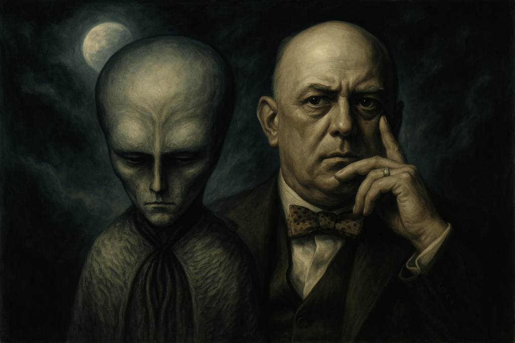 Crowley and Lam as a Symbol of Occult Contact with Alien Intelligence (Кроули и Лам как символ оккультного контакта с иным разумом)