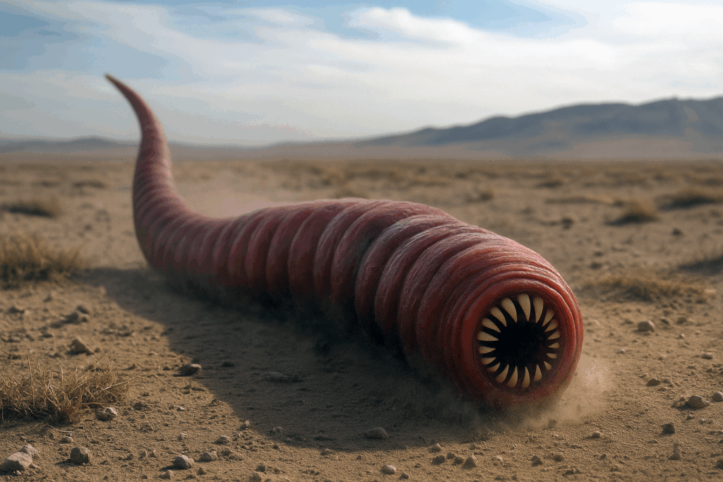 Монгольский червь смерти в пустыни Гоби (Mongolian Death Worm in the Gobi Desert)