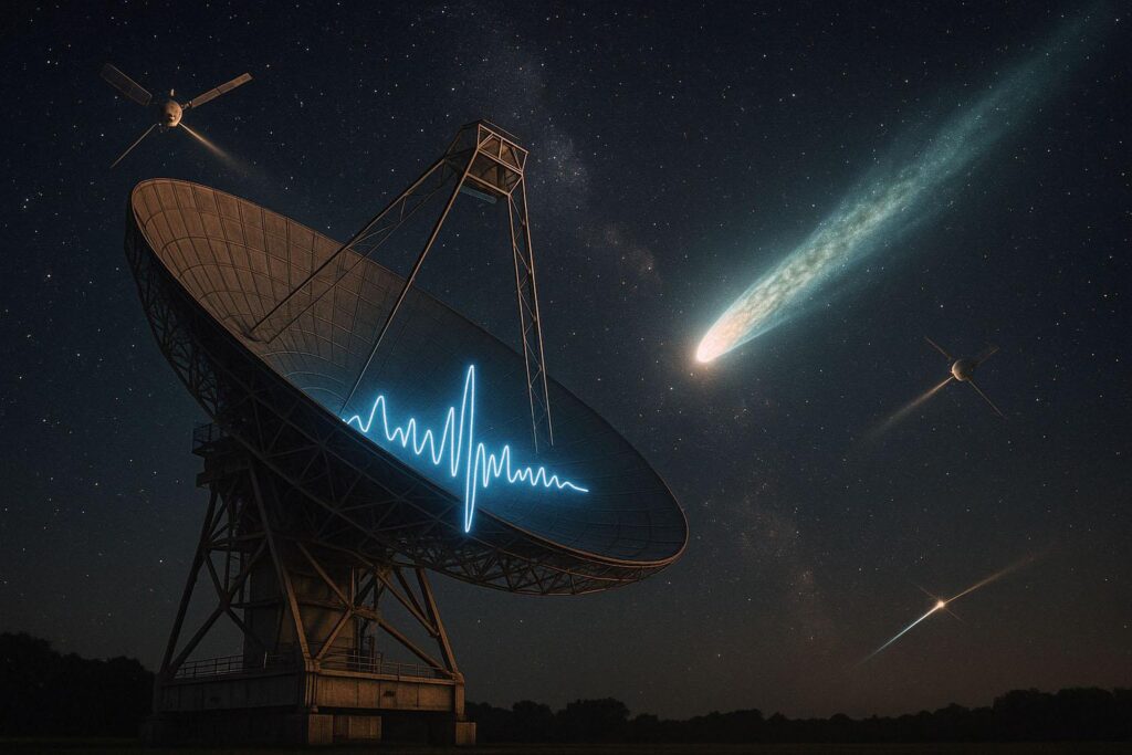 Радиотелескоп, сигнал Wow! и комета 3I/ATLAS с зондами в 2025 (Radio Telescope, Wow! Signal, and Comet 3I/ATLAS with Probes in 2025)