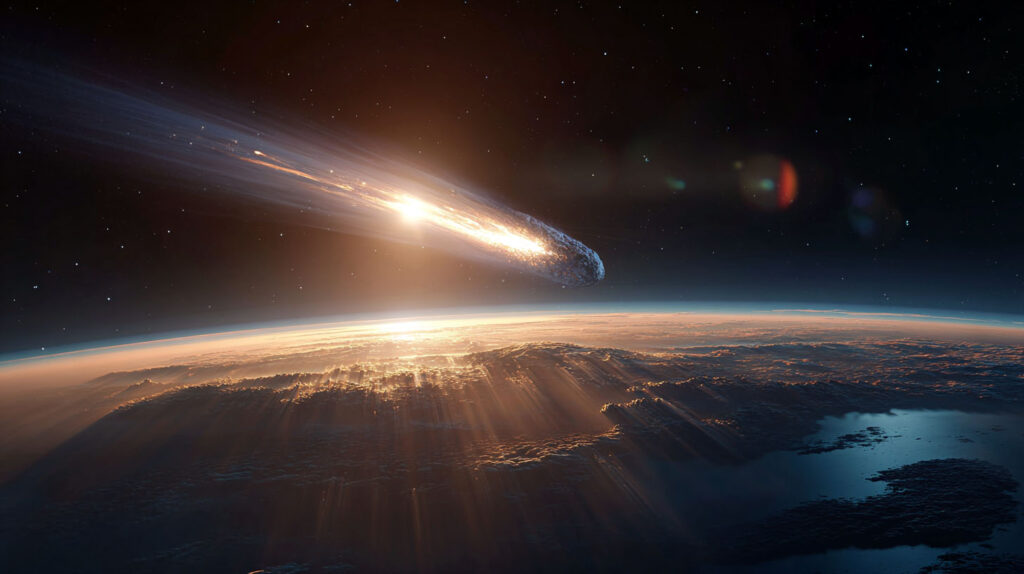 Иллюстрация кометы 3I/ATLAS (Illustration of the Comet 3I/ATLAS)