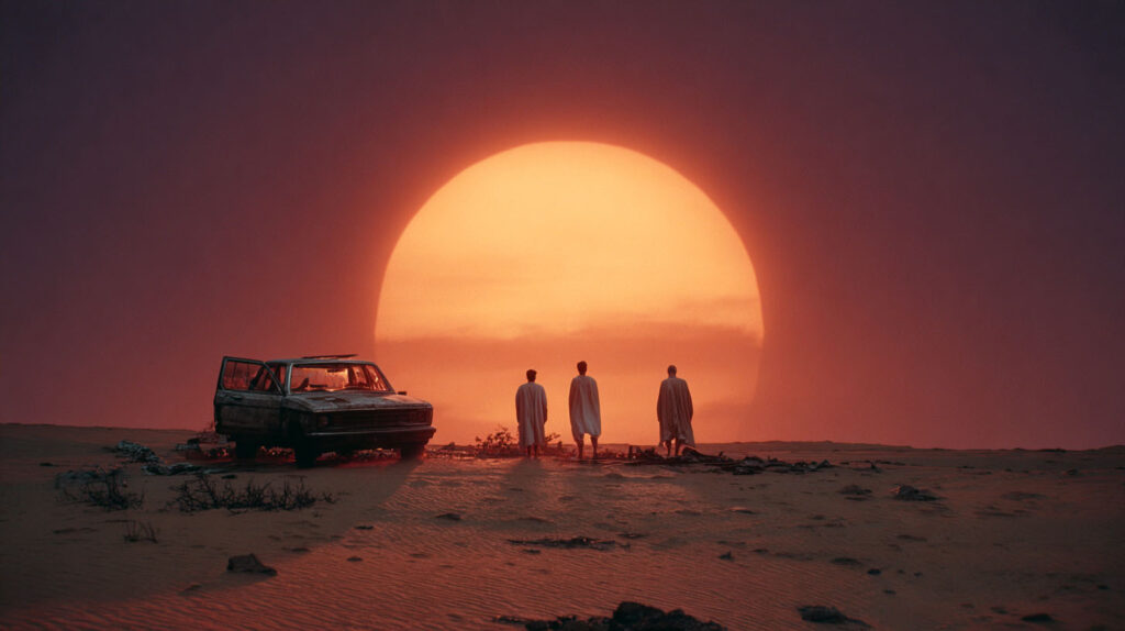 Сумерки в пустыне Мапими и три загадочных блондина (Twilight in the Mapimí Desert and Three Mysterious Blondes)