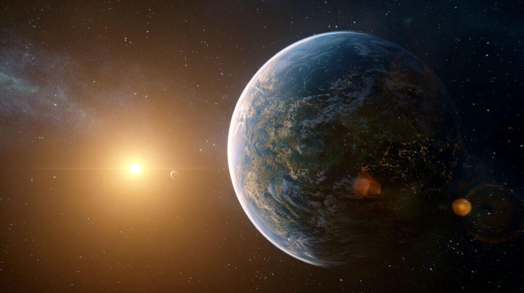 Землеподобная планета в системе Эта Кассиопеи (Earth-Like Planet in the Eta Cassiopeiae System)