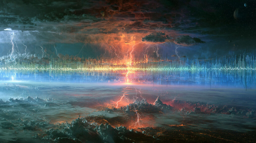 Визуализация резонанса Шумана (Visualization of Schumann Resonance)